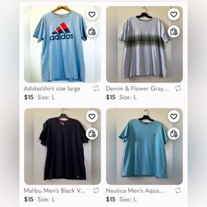 8shirts for $20 plus free shipping